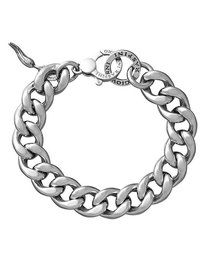 Bracciali - Catene - 11896 BRACCIALE ONDA PIATTA GRANDE GIOVANNI RASPINI