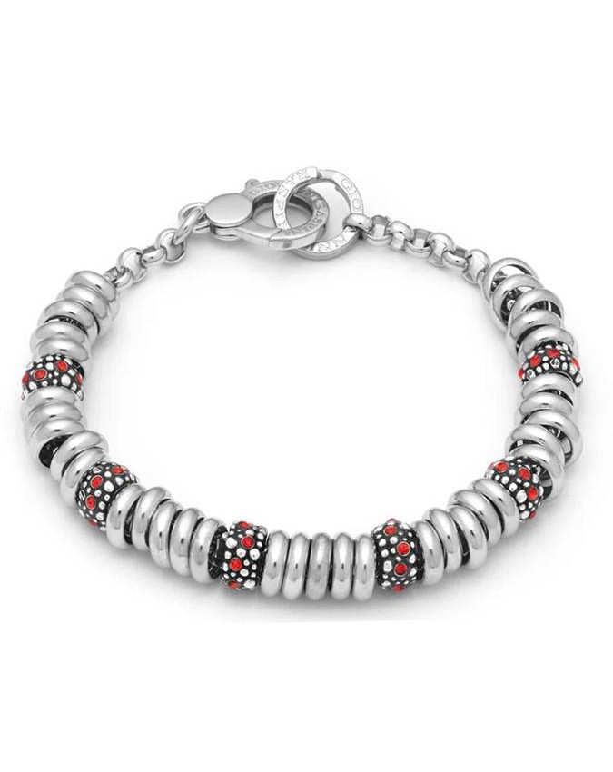 Bracciali - Floral - 11986 BRACCIALE CRYSTAL BEADS ROSSO GIOVANNI RASPINI