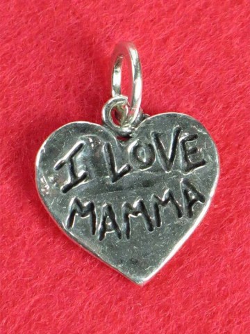 Charms - Angeli e cuori - 8630 I LOVE MAMMA GIOVANNI RASPINI