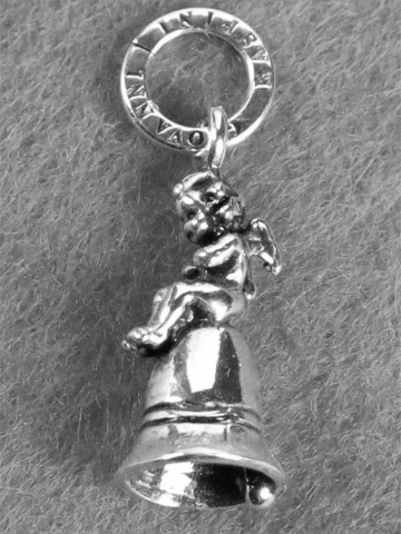 Charms - Baby - 8646 CAMPANA CON PUTTINO GIOVANNI RASPINI