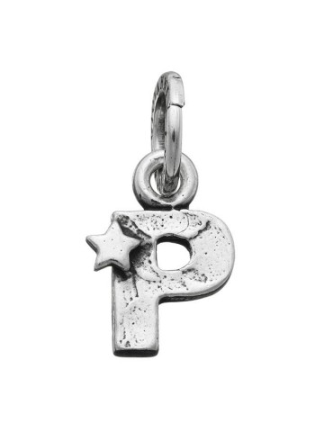 Charms - Lettere e numeri - 6660 CHARM  P CON STELLE GIOVANNI RASPINI