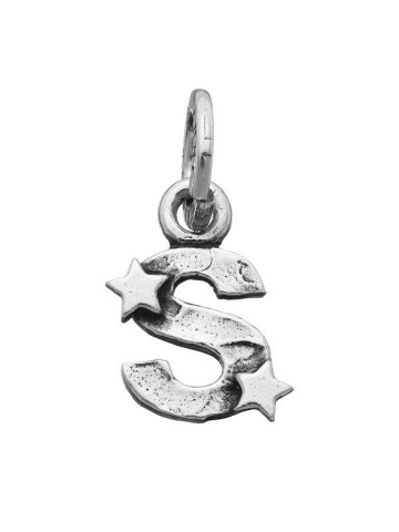 Charms - Lettere e numeri - 6663 CHARM S CON STELLE GIOVANNI RASPINI