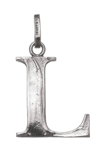 Charms - Lettere e numeri - 7266 LETTERA GRANDE L - GIOVANNI RASPINI