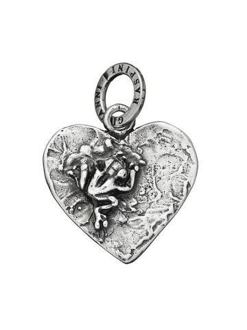 Charms - Angeli e cuori - 8743 LA RANA NEL CUORE GIOVANNI RASPINI