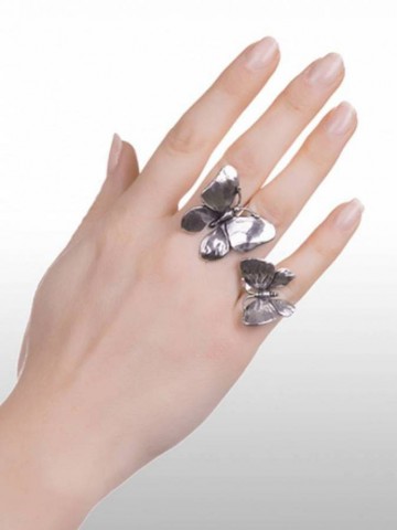 Anelli - Floral - 9800/18 ANELLO FARFALLE GIOVANNI RASPINI