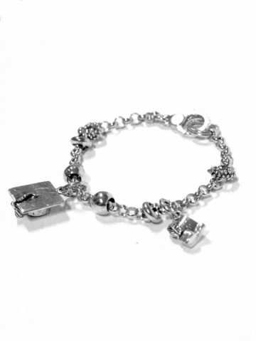 Bracciali - Fantasy e vari - 9831 BRACCIALE LAUREA cm.20  GIOVANNI RASPINI