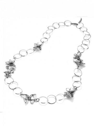 Collane - Floral - 9804 LUNGA FARFALLE cm.82 GIOVANNI RASPINI