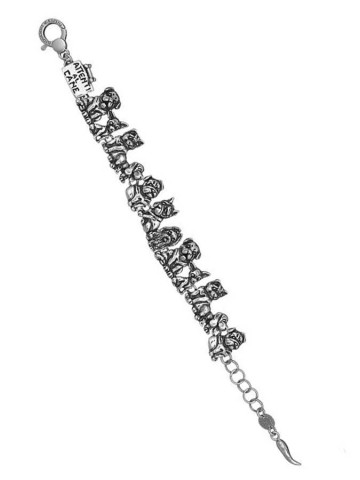Bracciali - Animalier - 8028 BRACCIALE SNODO CANI cm.19 GIOVANNI RASPINI