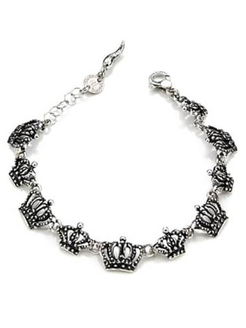 Bracciali - Fantasy e vari - 7933 BRACCIALE CORONE SNODO cm.20 GIOVANNI RASPINI