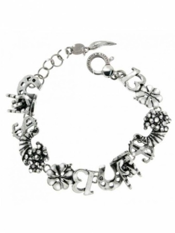 Bracciali - Amuleti e portafortuna - 8026 BRACCIALE SNODO PORTAFORTUNA cm.19,5 GIOVANNI RASPINI 