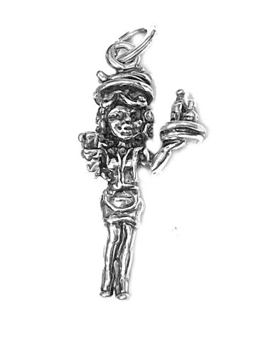 Charms - Arti, mestieri e caratteri - 7662 CHARM CAMERIERA GIOVANNI RASPINI