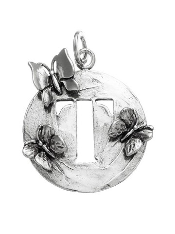 Charms - Lettere e numeri - 9574 CHARM LETTERA FARFALLE T GIOVANNI RASPINI