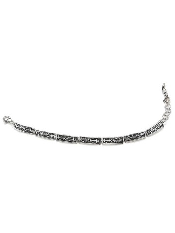 Bracciali - Collezione uomo - 9724L BRACCIALE ANCORE cm.21.5 GIOVANNI RASPINI