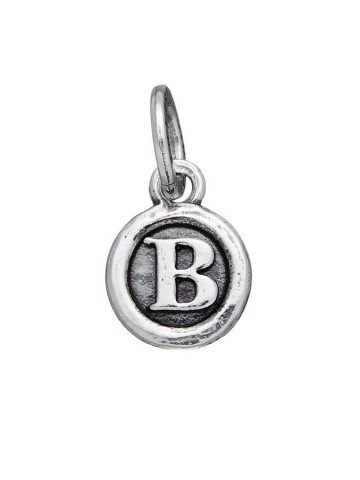 Charms - Lettere e numeri - 9594 CHARM LETTERA BOTTONE B GIOVANNI RASPINI