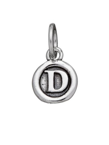 Charms - Lettere e numeri - 9596 CHARM LETTERA BOTTONE D GIOVANNI RASPINI