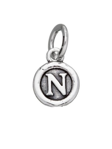 Charms - Lettere e numeri - 9604 CHARM LETTERA BOTTONE N GIOVANNI RASPINI