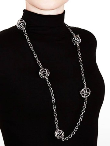 Collane - Intrecci e Aria - 9706 LONGUETTE INTRECCI cm.90 GIOVANNI RASPINI