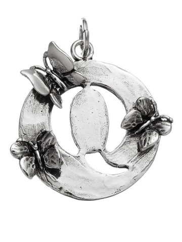 Charms - Lettere e numeri - 9571 CHARM LETTERA FARFALLE Q GIOVANNI RASPINI