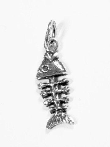 Charms - Amuleti e portafortuna - 6004 CHARM LISCA DI PESCE GIOVANNI RASPINI