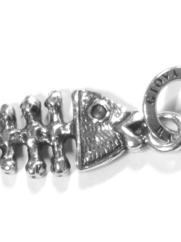 Charms - Amuleti e portafortuna - 6004 CHARM LISCA DI PESCE GIOVANNI RASPINI