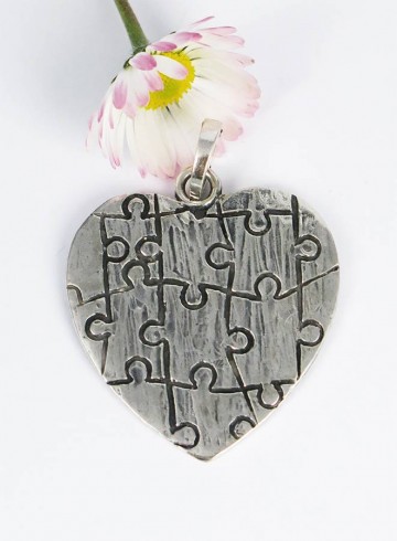 Charms - Kuorematto - 6955 CHARM CUORE PUZZLE GIOVANNI RASPINI