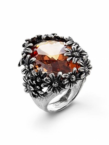 Anelli - Floral - 7566 ANELLO COLOR MARGHERITE GIOVANNI RASPINI