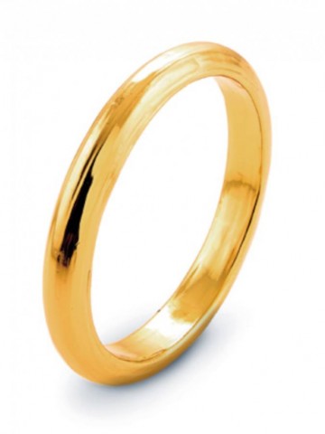 Bracciali - bracciali rigidi - bangle - 7946 BRACCIALE MEZZO TONDO DORATO GIOVANNI RASPINI