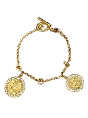 Bracciali - Fantasy e vari - 8132 BRACCIALE U.S.A. DORATO GIOVANNI RASPINI