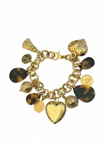 Bracciali - Angeli e cuori - 8341 BRACCIALE BONNY DORATO GIOVANNI RASPINI