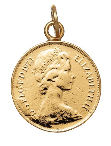 Charms - Monete - 8566 CHARM MONETA DORATA GIOVANNI RASPINI