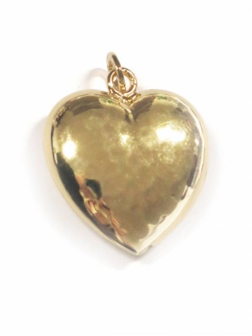 Charms - Angeli e cuori - 8569 CHARM CUORE MARTELLATO MEDIO DORATO GIOVANNI RASPINI