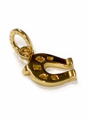 Charms - Amuleti e portafortuna - 8583 CHARM FERRO DI CAVALLO PICCOLO DORATO GIOVANNI RASPINI