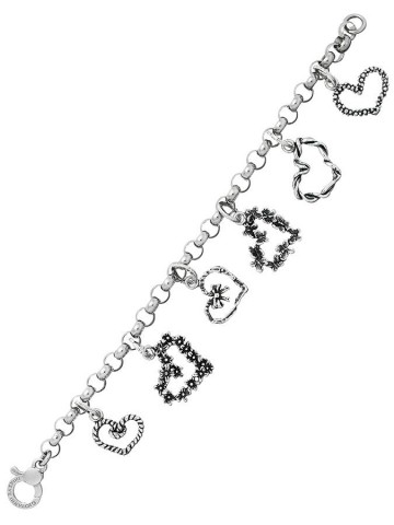 Bracciali - Angeli e cuori - 9483 BRACCIALE CUORI FANTASIA  GIOVANNI RASPINI