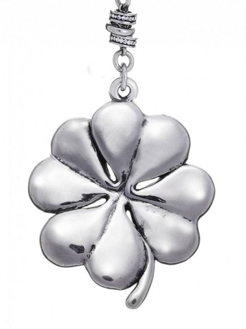 Collane -  - 8831 PENDENTE QUADRIFOGLIO GRANDE CON CATENA  GIOVANNI RASPINI