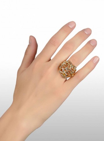 Anelli - Mare - 8984 ANELLO MARINE DORATO GIOVANNI RASPINI