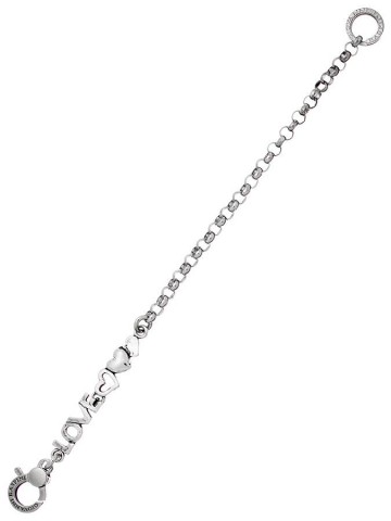 Bracciali - Bracciali Base per charms - 9437 BRACCIALE BASE LOVE cm.20 GIOVANNI RASPINI