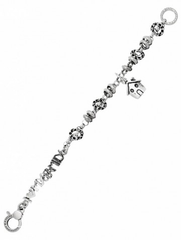 Bracciali - Bracciali Base per charms - 9444 BRACCIALE I LOVE MY FAMILY cm.20 GIOVANNI RASPINI