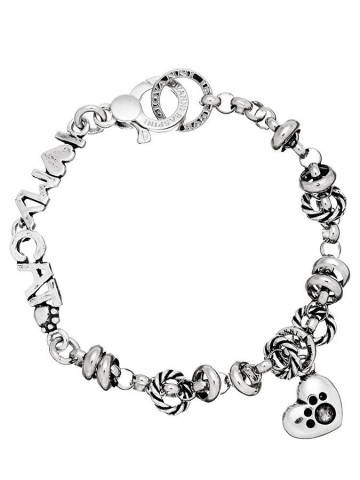 Bracciali - Bracciali Base per charms - 9445 BRACCIALE I LOVE MY CAT cm.20 GIOVANNI RASPINI