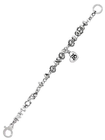 Bracciali - Bracciali Base per charms - 9445 BRACCIALE I LOVE MY CAT cm.20 GIOVANNI RASPINI