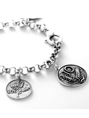 Charms - Monete - 9458 CHARM MONETA 20 LIRE GIOVANNI RASPINI