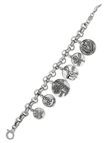 Bracciali - Monete - 9461 CHARM BRACCIALE STORIA DELLA LIRA GIOVANNI RASPINI