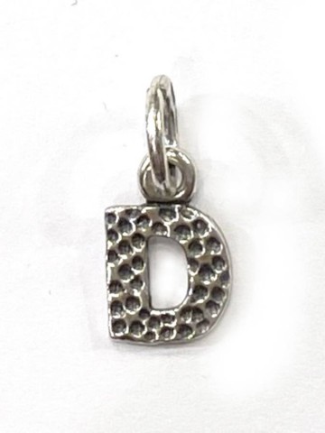 Charms - Lettere e numeri - 9036 CHARM LETTERA D GOLF GIOVANNI RASPINI