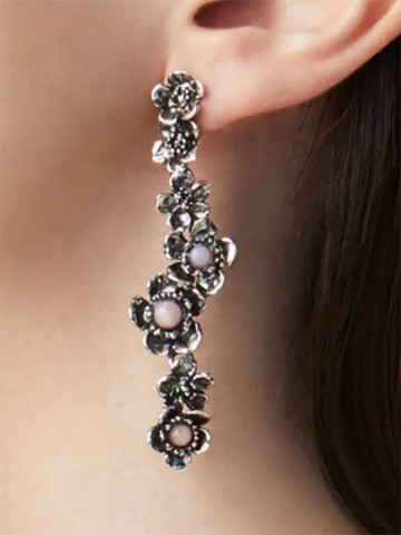 Orecchini - Floral - 10104 ORECCHINI CASCATA WILD ROSE GIOVANNI RASPINI