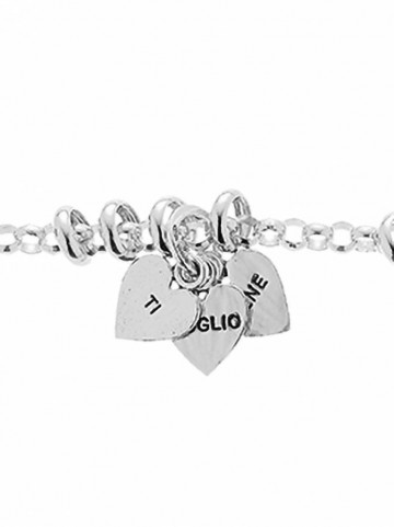 Bracciali - Amore - 10216 BRACCIALE ROULETTE TI VOGLIO cm.20 GIOVANNI RASPINI