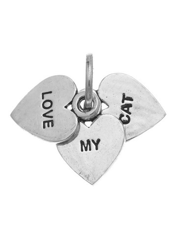 Charms - Angeli e cuori - 10188 CHARM LOVE MY CAT - GIOVANNI RASPINI