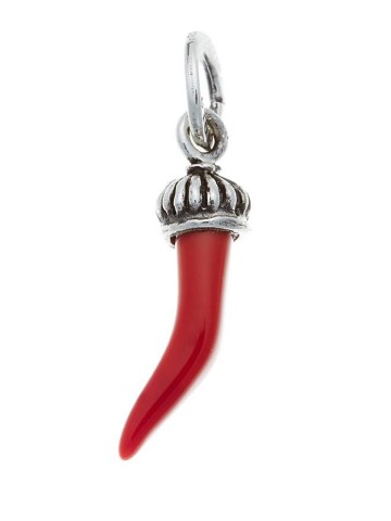 Charms - Amuleti e portafortuna - 10167 CHARM CORNO ROSSO CUPOLA GIOVANNI RASPINI
