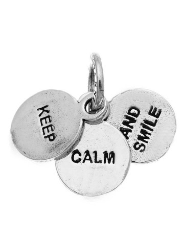 Charms - Fantasy e vari - 10170 KEEP CALM AND SMILE - GIOVANNI RASPINI
