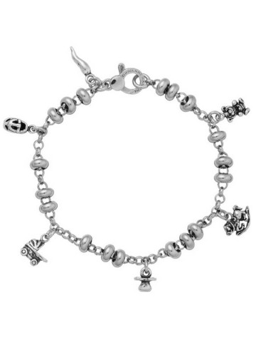 Bracciali - Cuori, Angeli, Corone, Monete e vari - 10258 BRACCIALE MIGNON BABY GIOVANNI RASPINI