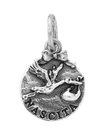 Charms - Fantasy e vari - 10273 CHARM MEDAGLIA NASCITA GIOVANNI RASPINI
