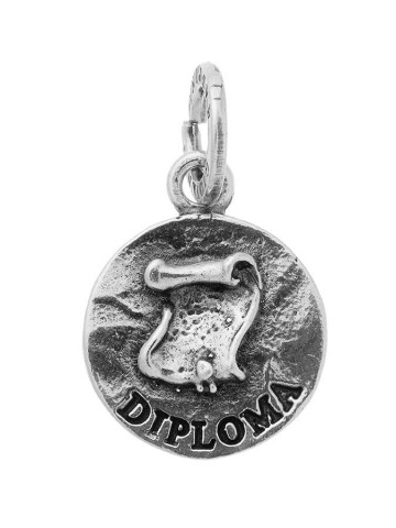 Charms - Fantasy e vari - 10278 CHARM MEDAGLIA DIPLOMA GIOVANNI RASPINI